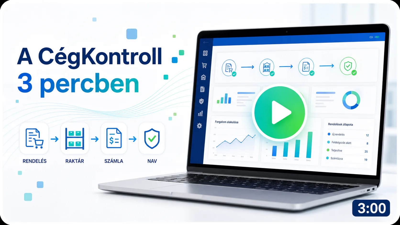 Első lépések a CégKontroll programban — videó indexképe